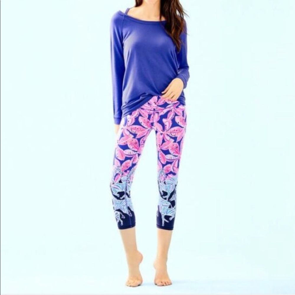 Lilly Pulitzer Luxletic Leggings in Wild Child